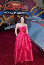 Elizabeth Henstridge – “Captain Marvel” Premiere in Hollywood