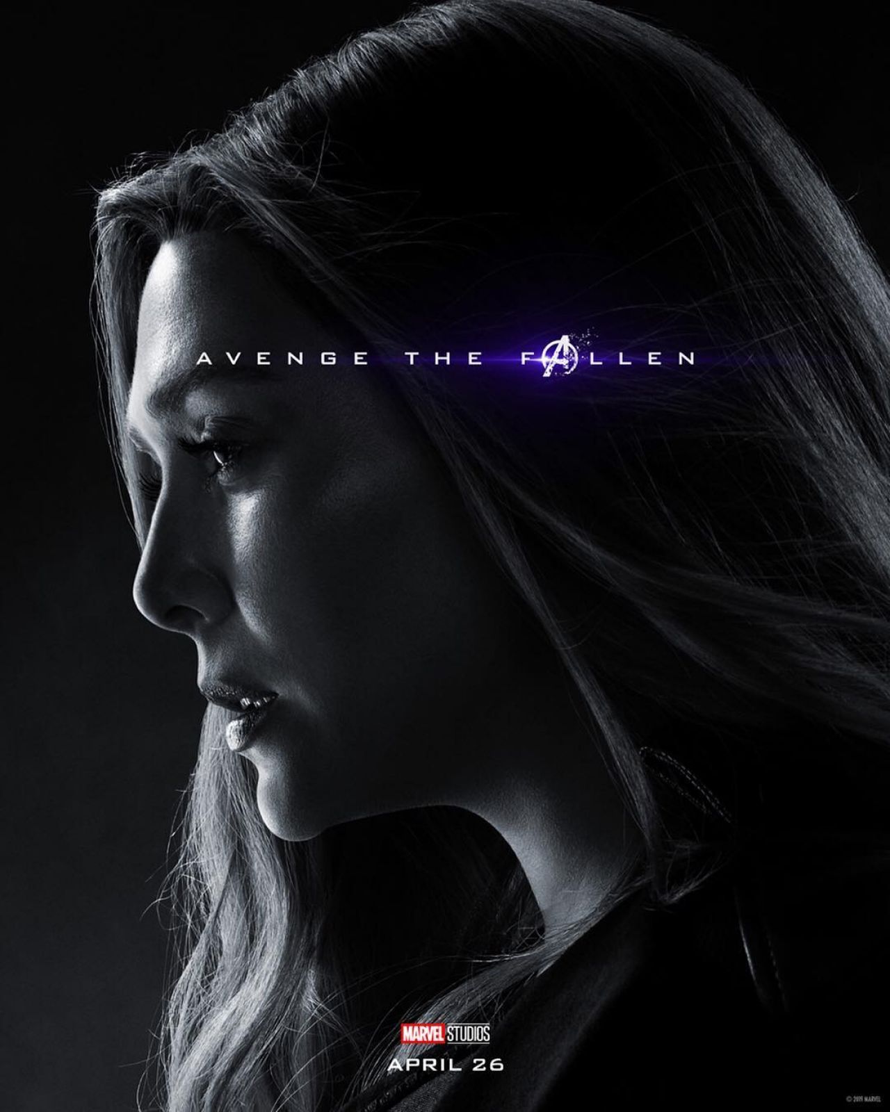 Elizabeth Olsen – Avengers: Endgame (2019) Promo Poster • CelebMafia