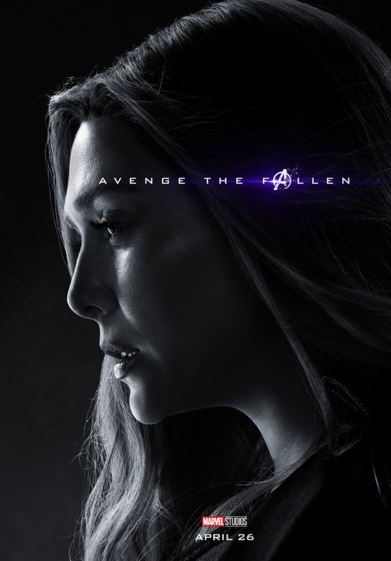 Elizabeth Olsen – Avengers: Endgame (2019) Promo Poster
