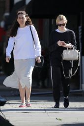 Elle Fanning - Out With Her Mom in LA 03/07/2019