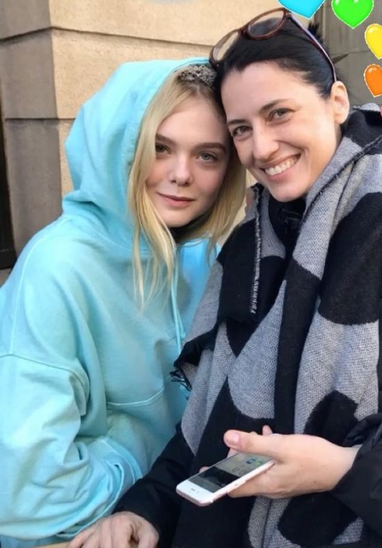 Elle Fanning - Personal Pics and Video 03/12/2019