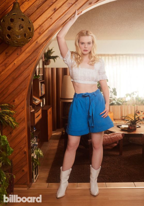 Elle Fanning Photoshoot For Billboard Magazine March 2019