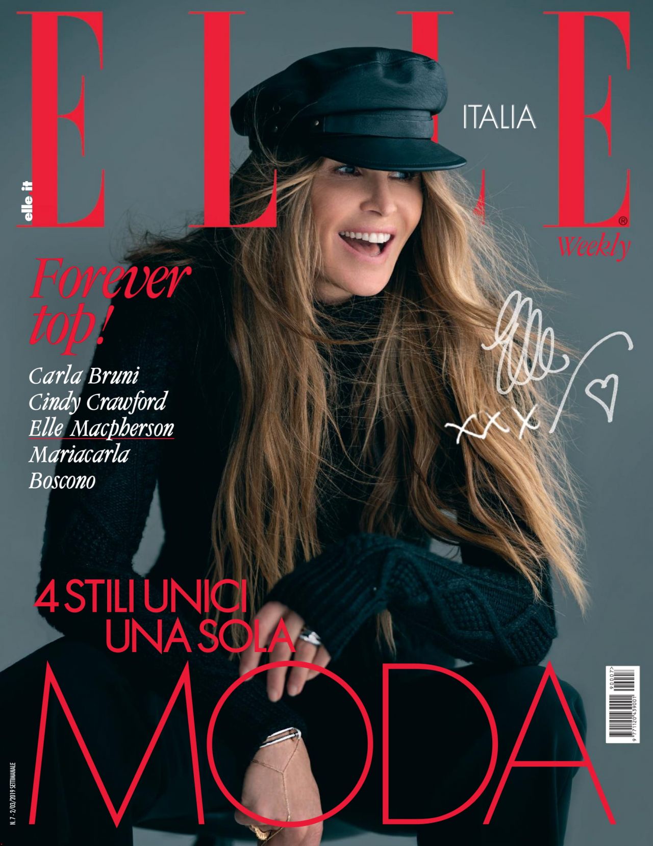 Elle Macpherson Elle Italy March 2019 • Celebmafia