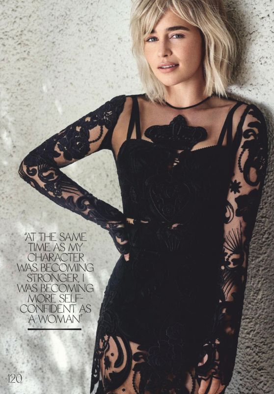 Emilia Clarke - ELLE Magazine Australia April 2019 Issue