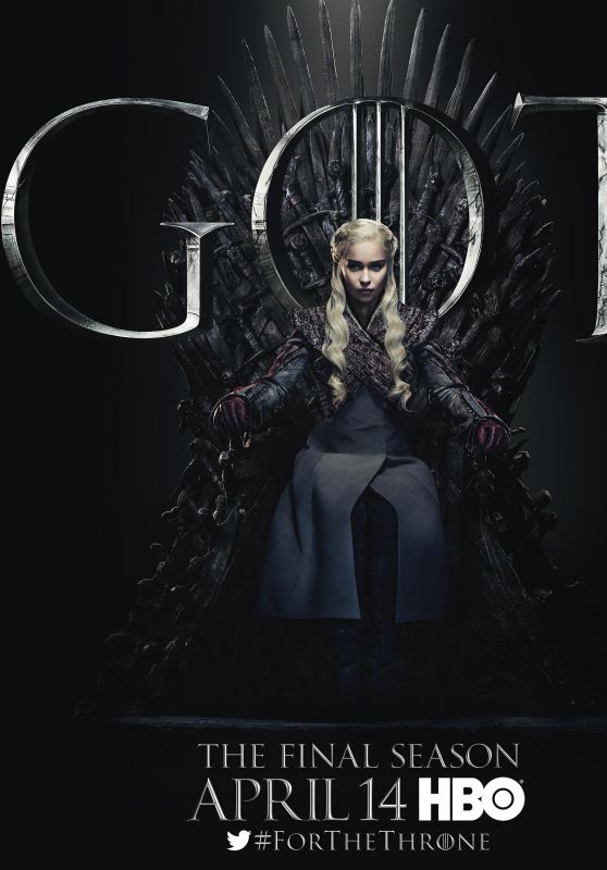 Emilia Clarke - Game of Thrones Season 8 Promo Photo