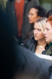 Emily Osment and Brittany Snow - "Sisters" Set in NYC 03/26/2019