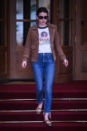 Emma Roberts - Leaving The Ritz Hotel in Paris 03/06/2019