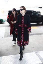 Emma Roberts Looks Stylish at LAX in LA 03/03/2019