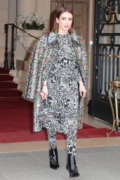 Emma Roberts Looks Stylish - Leaving The Ritz Hotel in Paris 03/05/2019