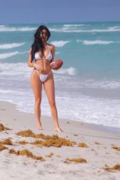 Gemma Lee Farrell and Paula Suarez in Bikinis - Miami 03/21/2019
