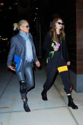 Gigi Hadid and Yolanda Hadid - BondST in NYC 03/29/2019