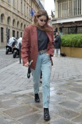 Gigi Hadid Casual Style - Out in Paris 03/02/2019