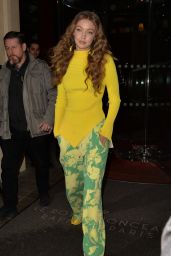 Gigi Hadid - Outside Vogue Party in Paris 03/04/2019