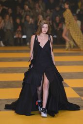 Gigi Hadid Walks Off-White Fashion Show in Paris 02/28/2019