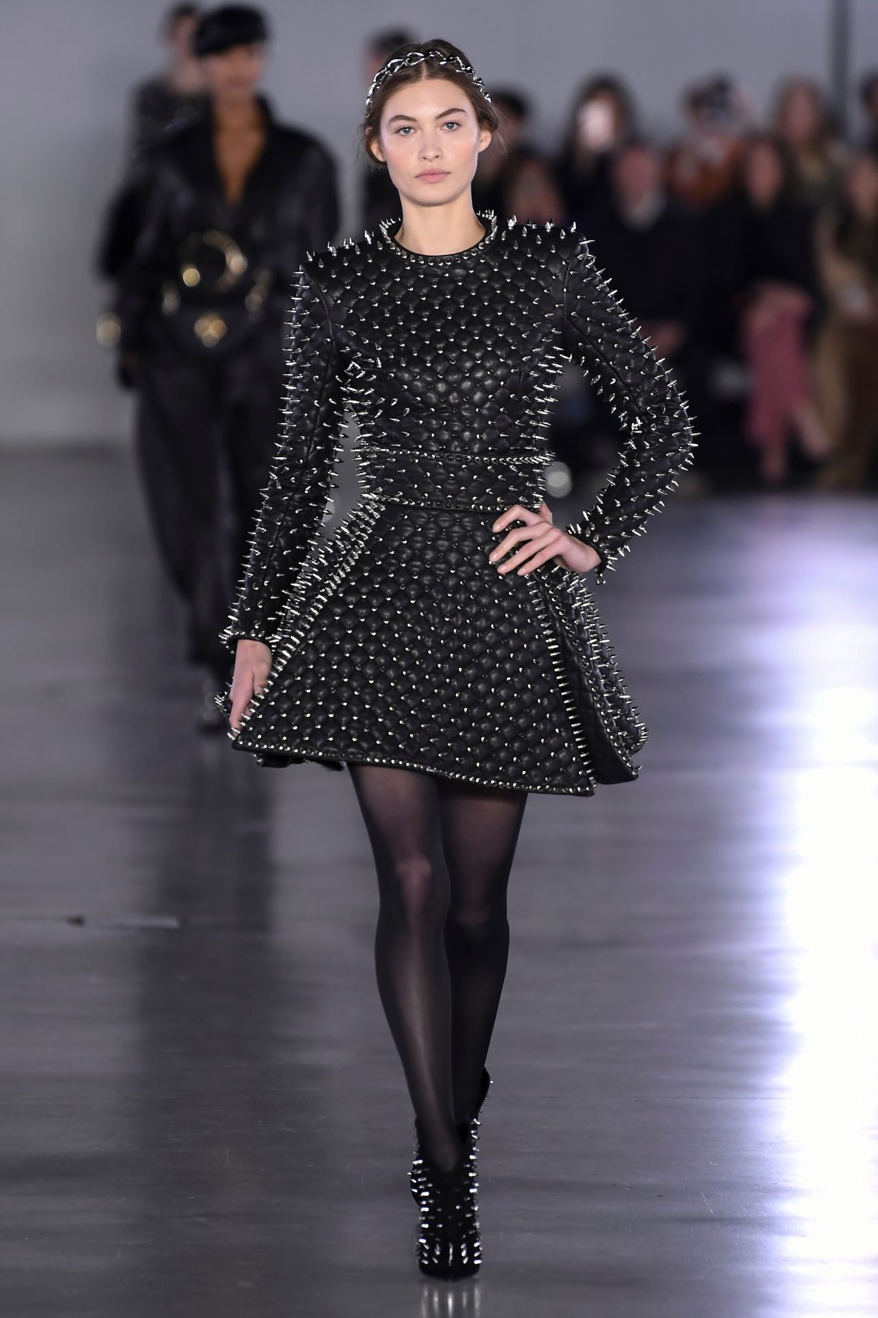 Grace Elizabeth Balmain Fashion  Show in Paris  03 01 2022 