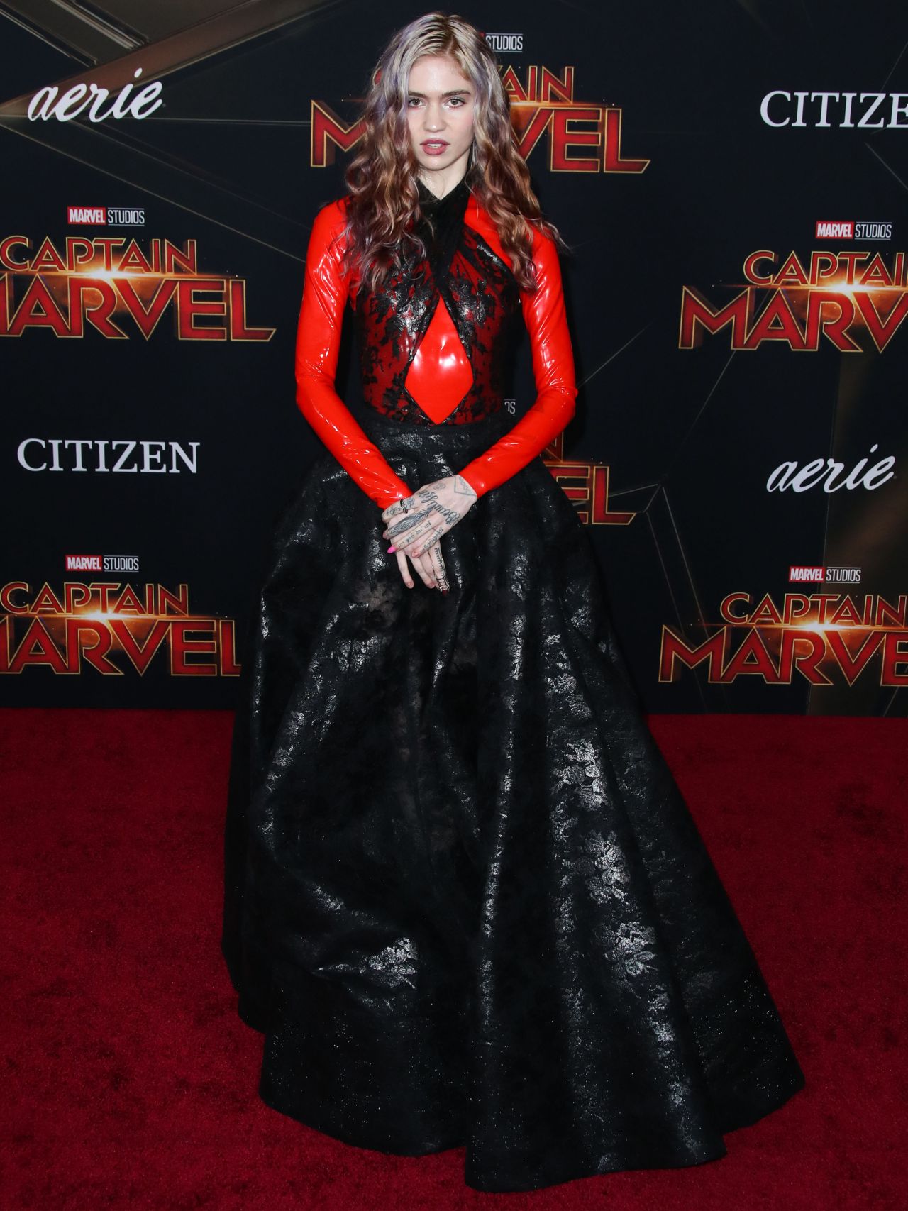 Grimes – “Captain Marvel” Premiere in Hollywood • CelebMafia