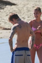 Hailey Rhode Bieber in a Pink Bikini 03/17/2019