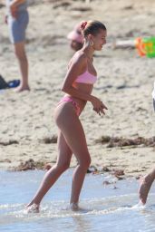 Hailey Rhode Bieber in a Pink Bikini 03/17/2019