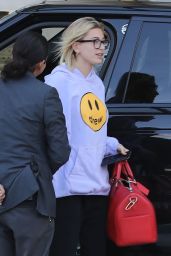 Hailey Rhode Bieber Wears Drew House Mascot Hoodie 03/26/2019