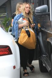 Hilary Duff - Exiting a Nail Spa in West Hollywood  03/21/2019