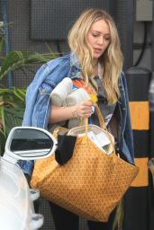 Hilary Duff - Exiting a Nail Spa in West Hollywood  03/21/2019