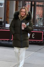 Hilary Duff - "Younger" Set in NYC 03/06/2019