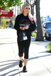 Holly Madison in Workout Gear 03/04/2019