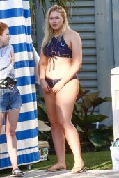 Iskra Lawrence in Bikini - Photoshoot in Miami 03/26/2019