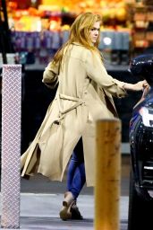 Isla Fisher at a Gas Station in Los Angeles 03/07/2019