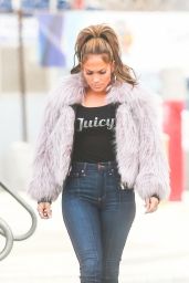 Jennifer Lopez 2000s Inspired Look - "Hustlers" Movie Set 03/27/2019
