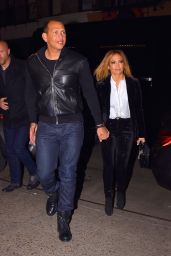 Jennifer Lopez and Alex Rodriguez - Head to Dinner in NYC 03/16/2019