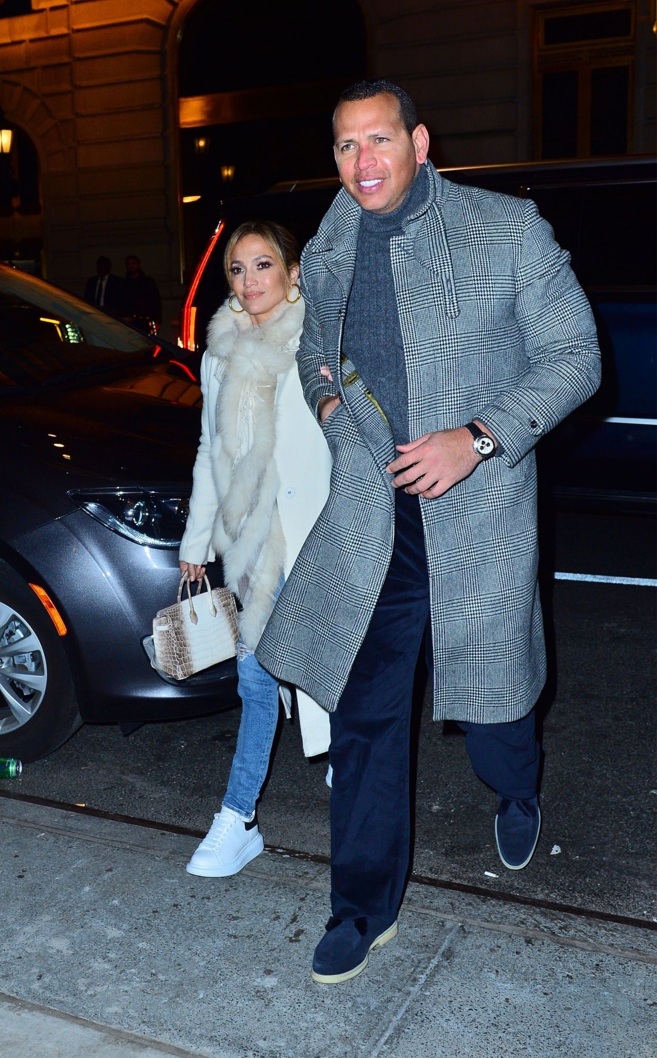 Jennifer Lopez and Alex Rodriguez - Head to the Polo Bar ...