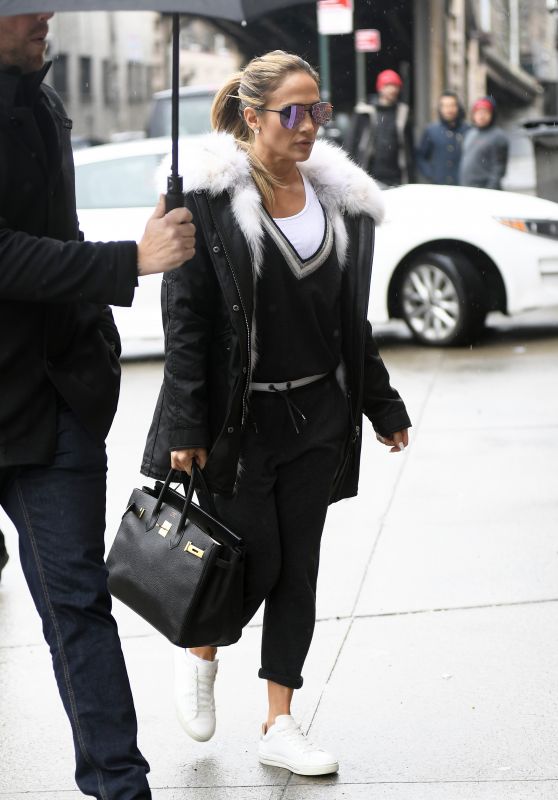 Jennifer Lopez - Heading to a Studio in NYC 03/21/2019