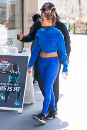 Jennifer Lopez - Heading to the Gym With Her Sister in NYC 03/28/2019