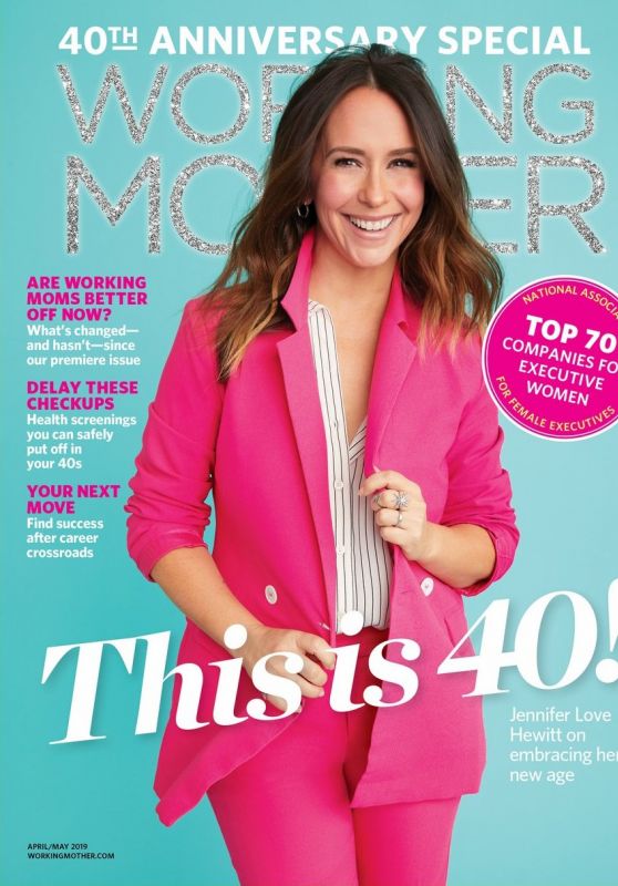 Jennifer Love Hewitt - Working Mother Magazine April / May 2019 Cover
