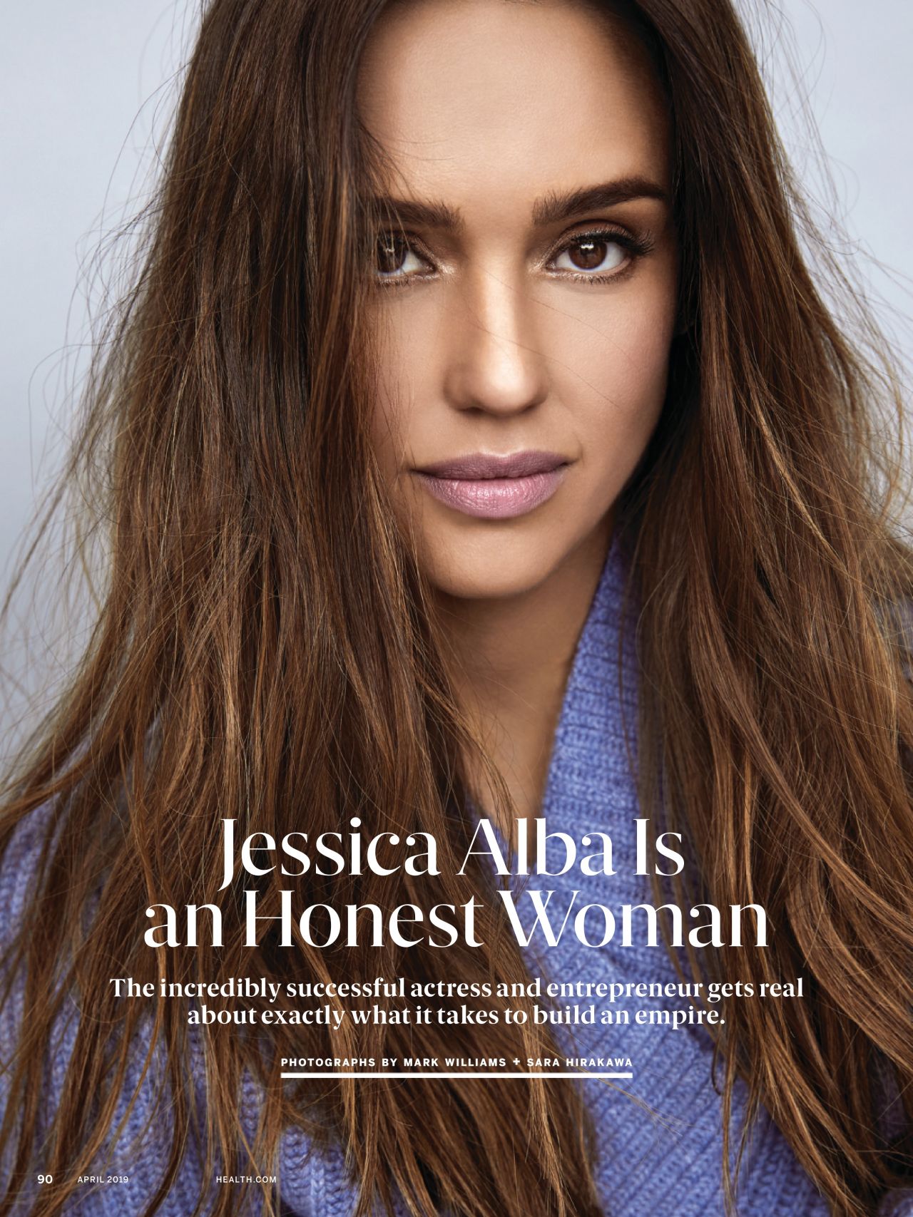 Jessica Alba Health Magazine April 2019 Issue • Celebmafia 