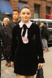 Joey King - Visits BUILD in NYC 03/14/2019