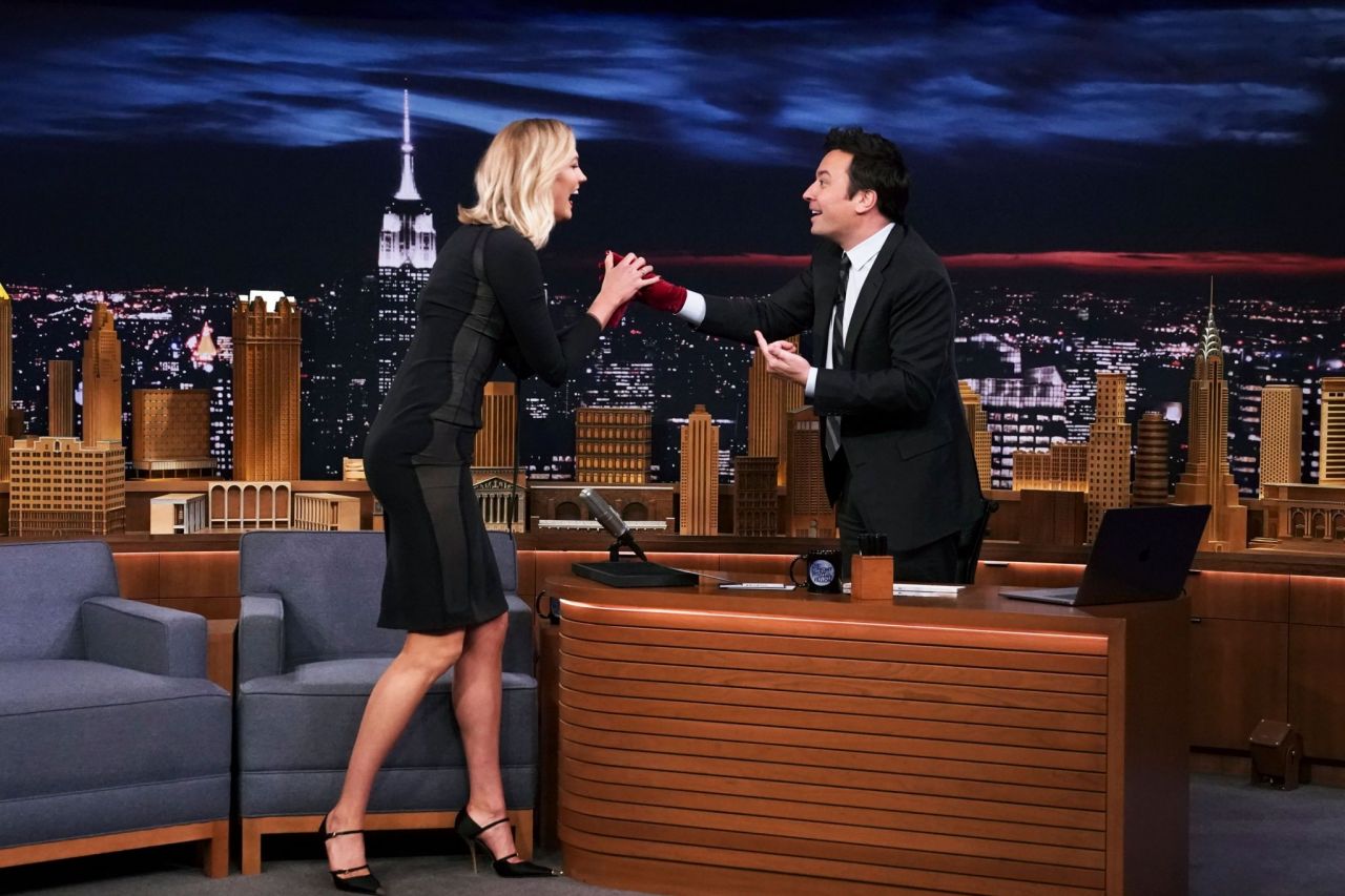 Karlie Kloss - The Tonight Show Starring Jimmy Fallon in NYC 3/11/2019