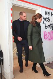 Kate Middleton - Visits a House on Kirby Road in Blackpool 03/06/2019