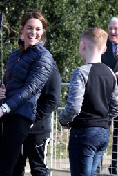 Kate Middleton - Visits Roscor Youth Village in Belfast 02/27/2019