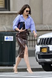 Katie Holmes is Stylish - Out in NYC 03/14/2019