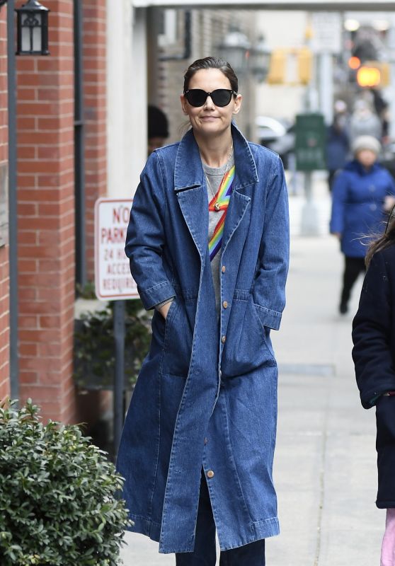 Katie Holmes - Out in NYC 03/13/2019