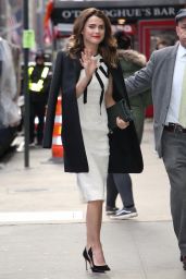 Keri Russell - Outside GMA in NYC 3/25/2019
