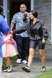 Kim Kardashian in Leggings 03/28/2019