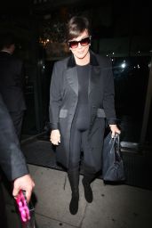 Kris Jenner Style - Leaving Kathy Hilton