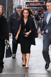 Lacey Chabert - Outside GMA in NYC 03/04/2019
