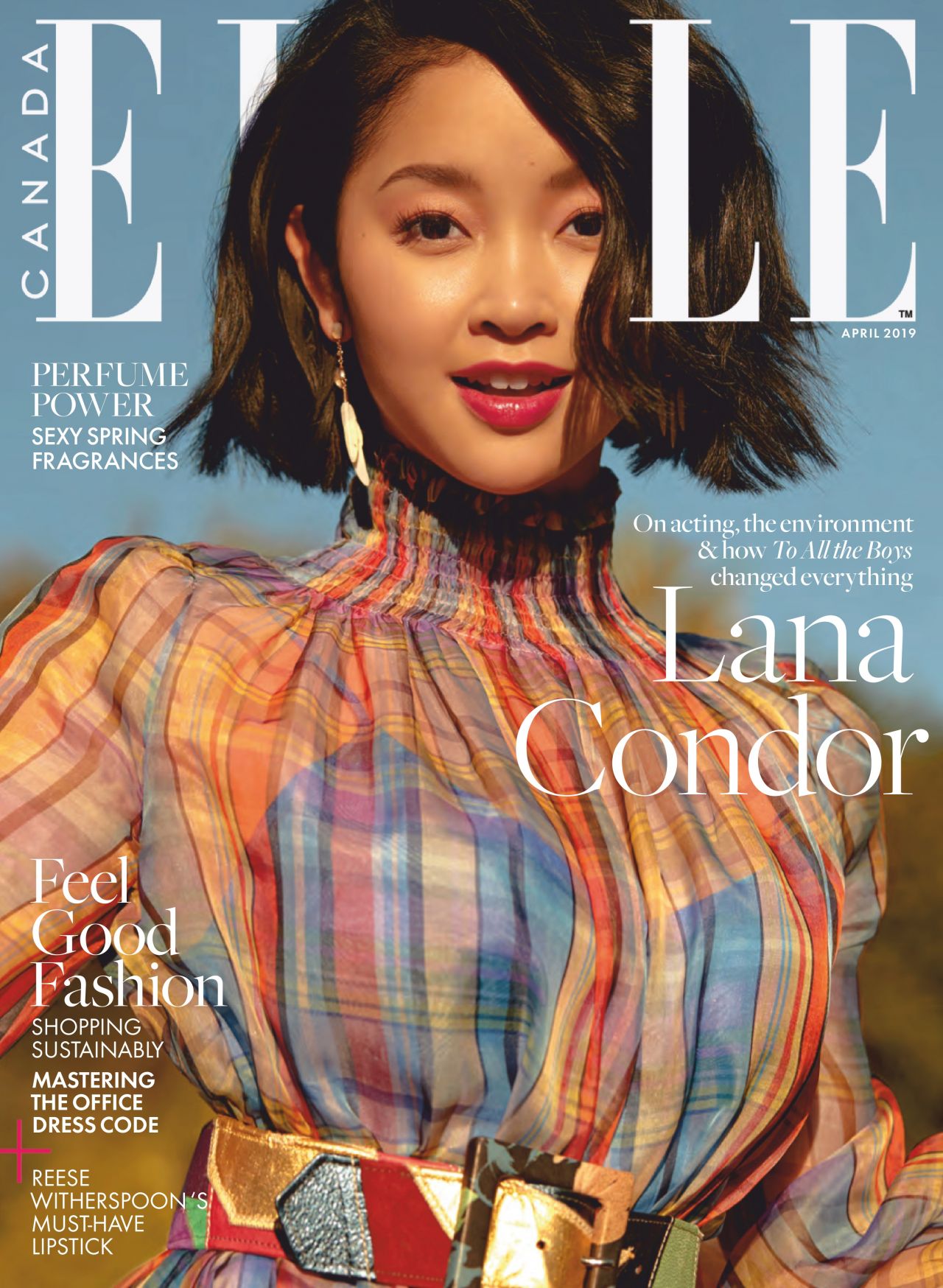 Lana Condor - ELLE Canada April 2019 • CelebMafia