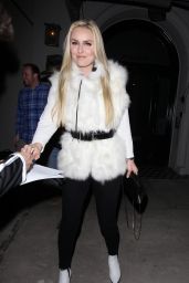 Lindsey Vonn Night Out Style 03/13/2019