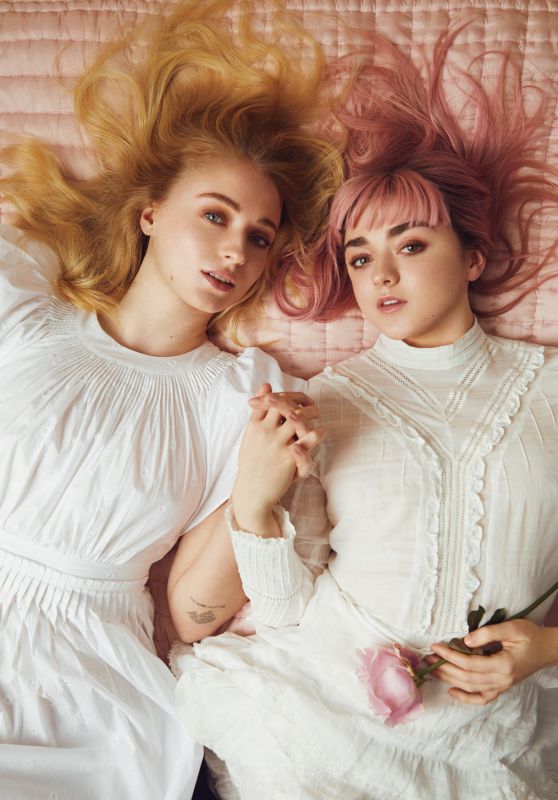 Maisie Williams and Sophie Turner - Rolling Stone Magazine April 2019
