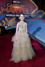 Mckenna Grace – “Captain Marvel” Premiere in Hollywood